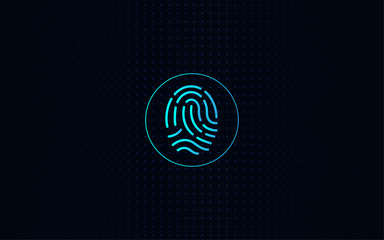 scan fingerprint, Cyber security and password control through fingerprints, access with biometrics identification	
