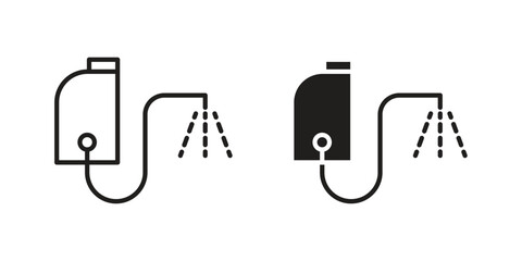 Insecticide icon template color editable. for graphic and web design.