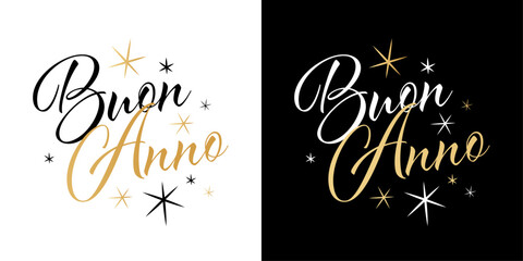 Buon Anno, Happy New Year in Italian