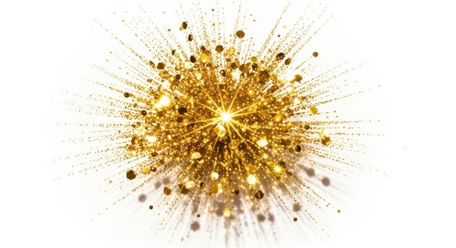golden star burst - Powered by Adobe