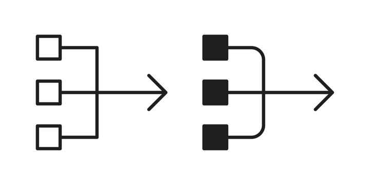 Simplify icon template color editable. for graphic and web design.