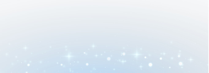 Explosion of Light with Sparkling Stardust, Glistering Particles and Bright Bokeh Effect