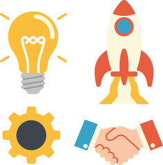 vector illustration of a ideas