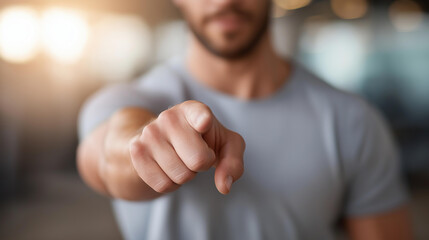 Find perfect personal trainer certified defocused fitness coach, faceless weight loss, muscle building visualization detail, blurred training background, coaching concept, professi