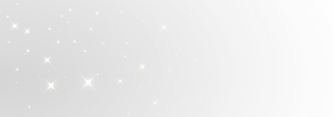 Golden Fireworks Glow with Sparkling Particles, Bright Rays and Magical Stardust Effect on Black