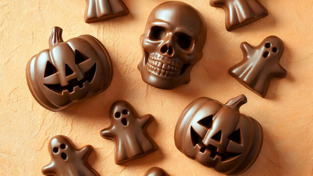 Delicious chocolate Halloween treats spooky season celebrations and festive fall candy promotions
