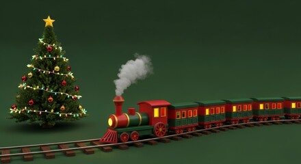 christmas tree with presents