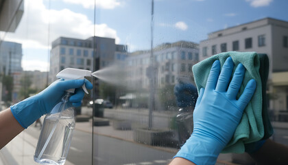 Sparkling clean windows promote hygiene and boost curb appeal instantly