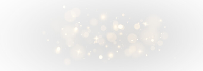 Golden Holiday Glitter Effect