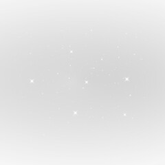 Abstract Golden Light Texture with Glittering Dust, Soft Flare, Flash Spark and Twinkling Stars PNG