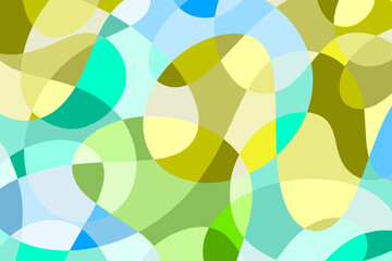 曲線のモザイク 4-1