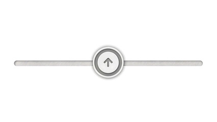 Minimalist arrow navigation element for web design and user interface