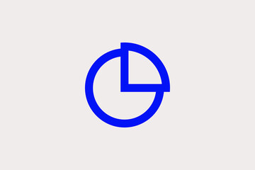 stats illustration in line style design. Vector illustration.