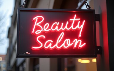 beauty salon sign. High quality