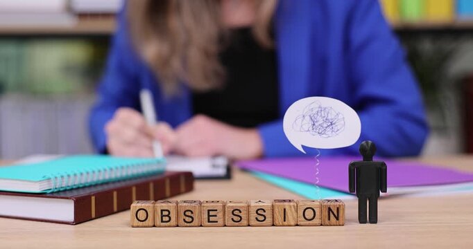 Exploring the theme of obsession through creative expression in a study environment