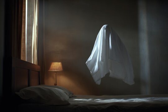 Ghostly Presence in Bedroom