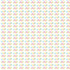 Abstract Grid of Colorful Spiral Patterns in Pastel Tones