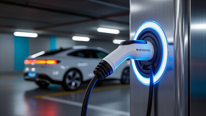 borne de recharge &eacute;lectrique