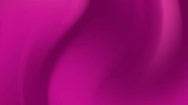 Vibrant deep pink abstract animation background with smooth fluid waves. Various shades of pink, magenta, and fuchsia tones