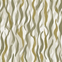 Abstract Wavy Pattern with Earth Tones in Modern Organic Design.