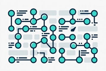 Digital ledger interface showing decentralized transaction nodes
