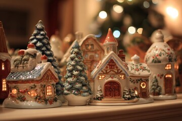 christmas magical winter artwork warm and cozy holiday