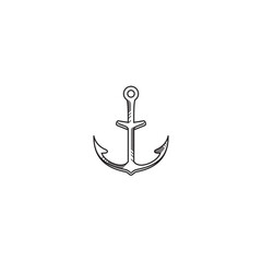 Anchor logo or icon design