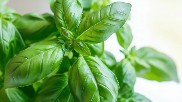 Video A detailed shot of a plant's foliage
