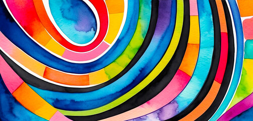 Bright multicolored background, abstract colorful pattern