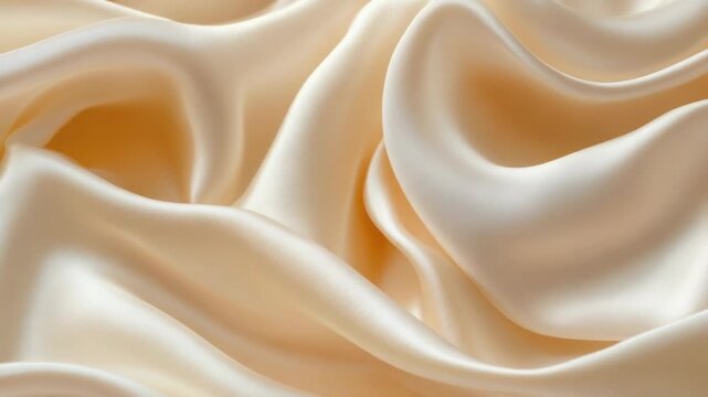 Video A detailed shot of white fabric texture