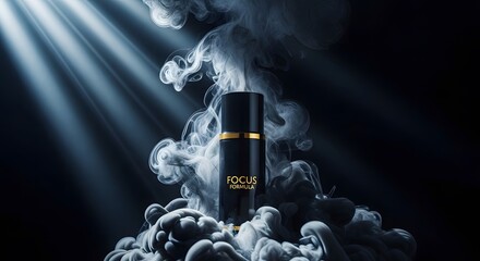 Brain with ADHD highlighted, conceptual image of attention deficit hyperactivity disorder