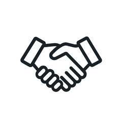 Obraz premium A handshake symbolizing cooperation and trust.