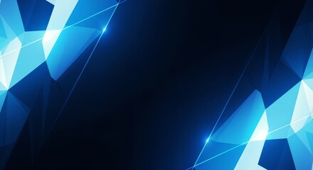 Blue minimalist abstract gradient background