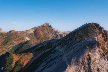 日本の山岳風景