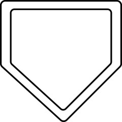 Baseball team, home plate outline, baseball field, graphic design, files, cutting, laser engraving, vector,