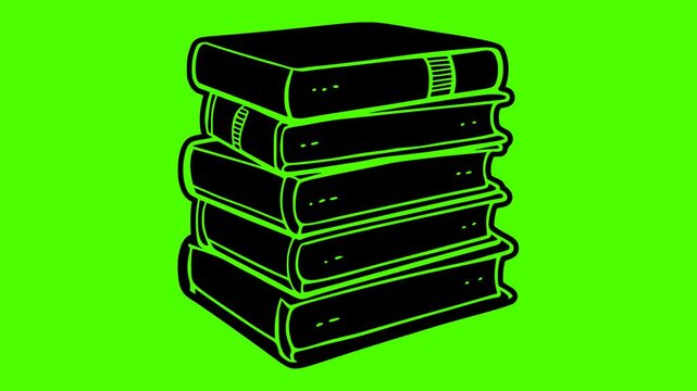 book illustration journal silhouette green logo screen icon video outline notebook paper diary note page planner notepad pen sheet shape information vector graphic background