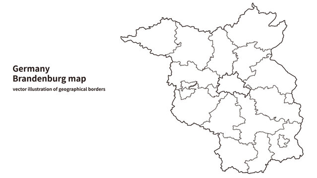 Brandenburg Map &ndash; Detailed Map of Brandenburg, Germany