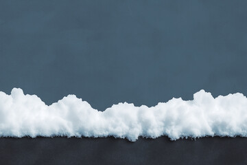 torn paper edge blue white texture with ripped strip on a horizontal background minimal studio composition abstract design for graphic layout and modern background use