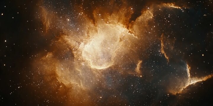 Powerful image of a supernova explosion captured by a space telescope.