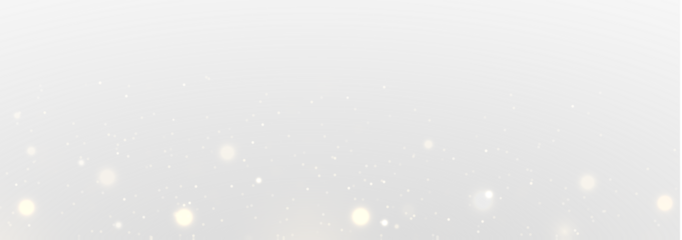 Glowing Golden Dust and Particles