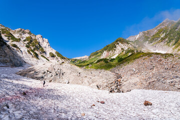 日本の山岳風景