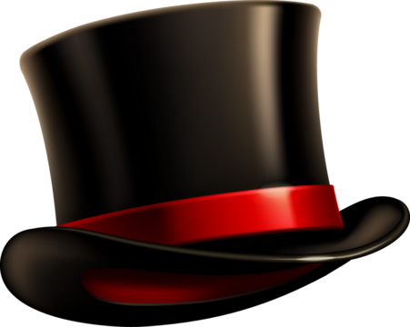 black top hat