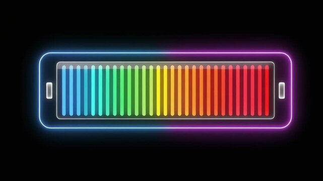 abstract background with colorful lines
