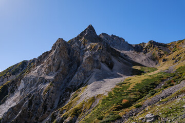 日本の山岳風景