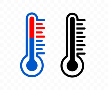 Thermometer, temperature and degree, graphic design. Measurement, weather and meteorology, vector design and illustration