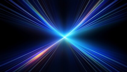 deep void prism overlay abstract background with a deep blue void and subtle hints of prism light use for dramatic space themed overlays on black or transparent