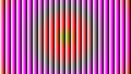 Vibrant vertical stripes with a fiery center isolated on transparent background