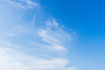 初冬の空　青空と雲05