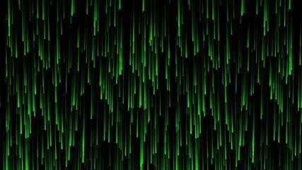 Glowing green digital matrix background with flowing lines - Powered by Adobe