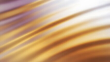 Abstract golden and purple flowing background with soft light and subtle textures
